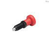 Elesa AISI 303 SS plunger, without locking nut, PMT.100-SST-6-M12x1, 5-A PMT.100-SST-A